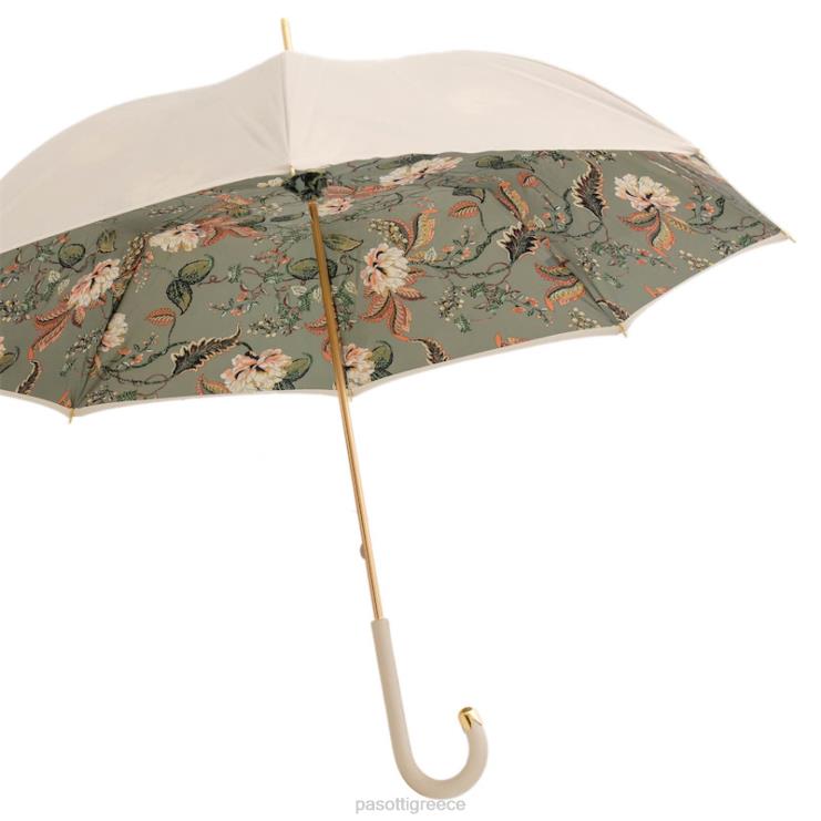 ομπρέλα | PASOTTI 189 5g414-4 m17 - κλασική ομπρέλα ιβουάρ 2N6B8442 γυναίκες